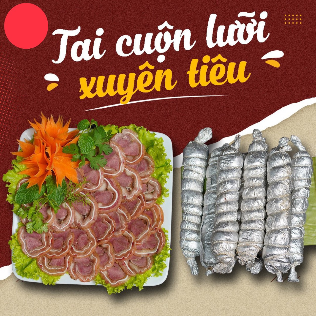 Tai cuộn lưỡi xuyên tiêu
