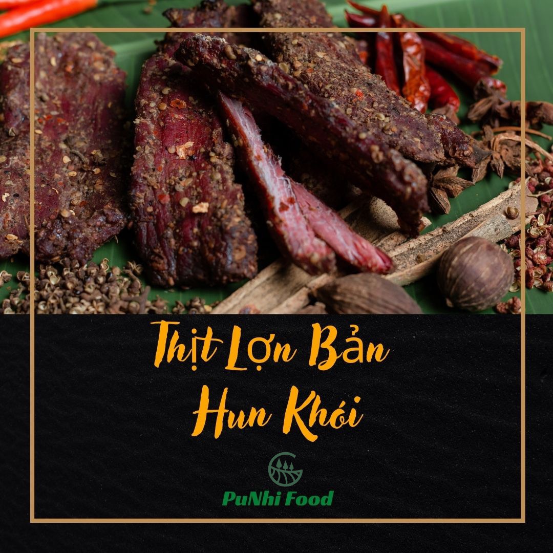 Thịt lợn bản hun khói