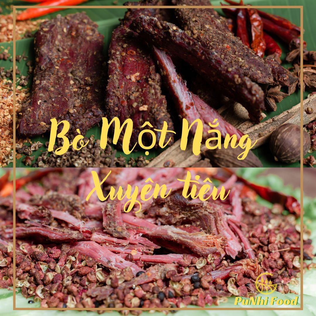 Bò một nắng Xuyên tiêu