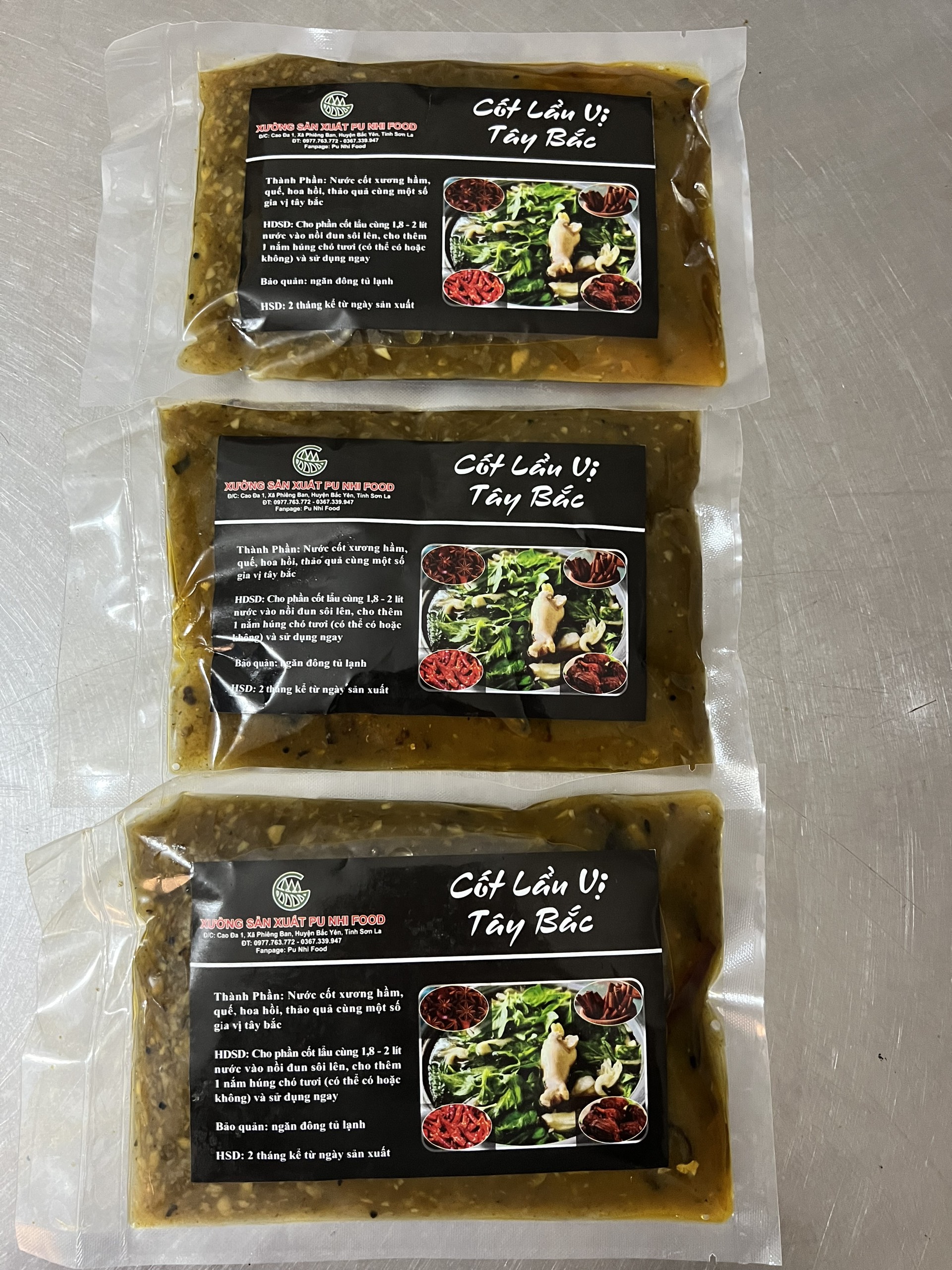 Cốt lẩu vị Tây Bắc